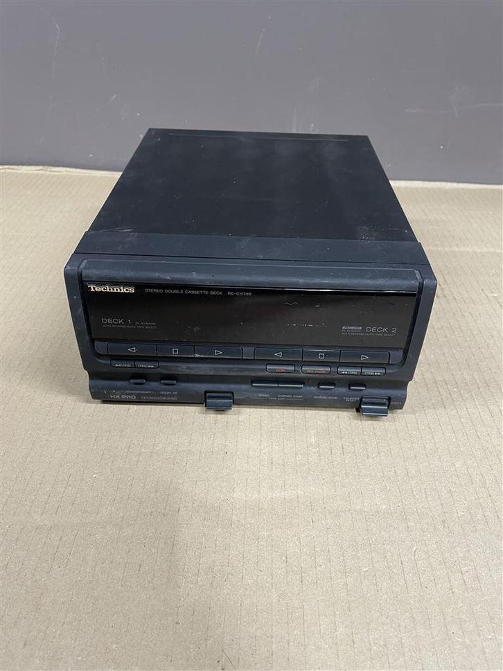 Technics Stereo Double Cassette deck rs-ch700, Audio, Tv en Foto, Cassettedecks, Enkel, Ophalen of Verzenden