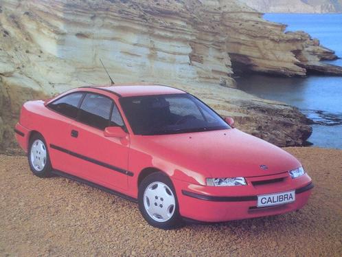 Opel Calibra 2.0 & 16v Brochure, Boeken, Auto's | Folders en Tijdschriften, Opel, Verzenden