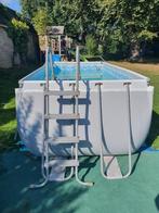 PISCINE MARQUE BESTWAY 4M00X2M50 HAUTEUR 1M30, Tuin en Terras, Zwembaden, Gebruikt, 200 tot 300 cm, Opzetzwembad, 200 tot 400 cm