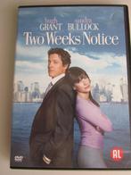 DVD TWO WEEKS NOTICE (komedie met Sandra Bullock), Cd's en Dvd's, Alle leeftijden, Gebruikt, Ophalen of Verzenden, Romantische komedie