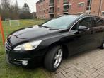 Peugeot 508 1.6HDI 2014 Automaat met keuring., Auto's, Euro 5, Zwart, Overige kleuren, Leder