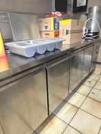 Frigo 4 portes - table réfrigeré avec dosseret, Articles professionnels, Enlèvement