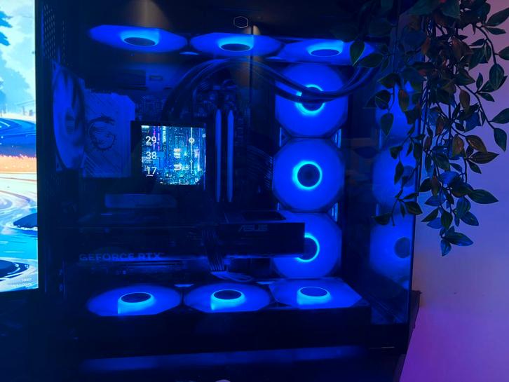 Gaming setup rtx 5070, Computers en Software, Desktop Pc's, Zo goed als nieuw, Gaming, Ophalen