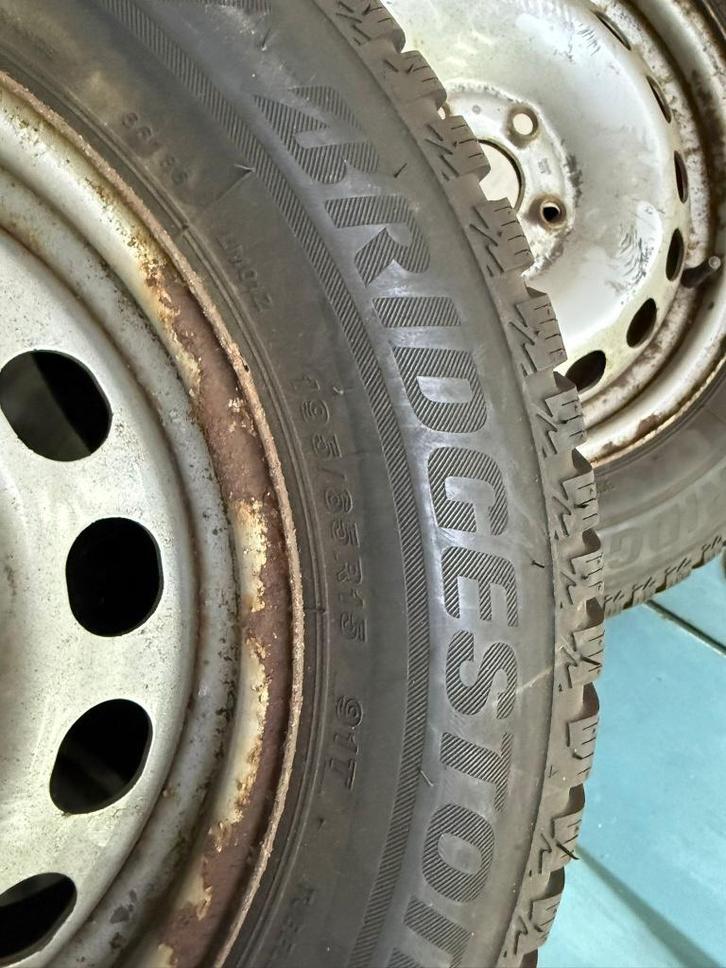 Winterset voor VW caddy + Golf platform, Auto-onderdelen, Banden en Velgen, Banden en Velgen, Winterbanden, 15 inch, 195 mm, Bestelwagen