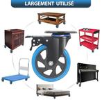 RRIUTO Meubelwielen 125 mm zwenkwielen GRATIS LEVERING, Verzenden, Nieuw