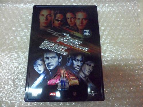Steelbook DVD The Fast and the Furious et 2 Fast 2 Furious, Cd's en Dvd's, Dvd's | Actie, Zo goed als nieuw, Actie, Boxset, Ophalen of Verzenden