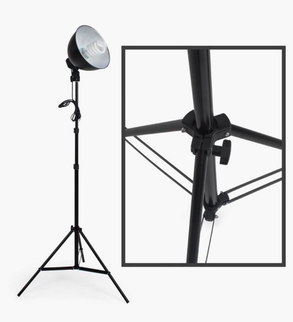 2 studio lampen, Ophalen