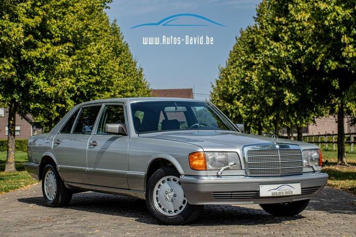 Mercedes-Benz 560 SEL 5.5 V8 Aut. / HISTORIEK / OLDTIMER, Auto's, Mercedes-Benz, Bedrijf, Te koop, Overige modellen, Airbags, Alarm