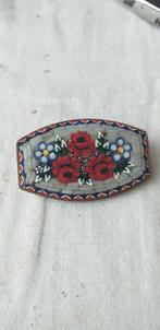 Oude vintage Micromosaic ,Broshe, Handtassen en Accessoires, Ophalen of Verzenden, Zo goed als nieuw