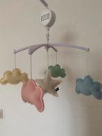 Muziekmobiel met vilten wolken, Kinderen en Baby's, Ophalen of Verzenden, Zo goed als nieuw