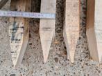 Houten piketten bouw verbouwing hout paal palen, Doe-het-zelf en Bouw, Ophalen, Zo goed als nieuw