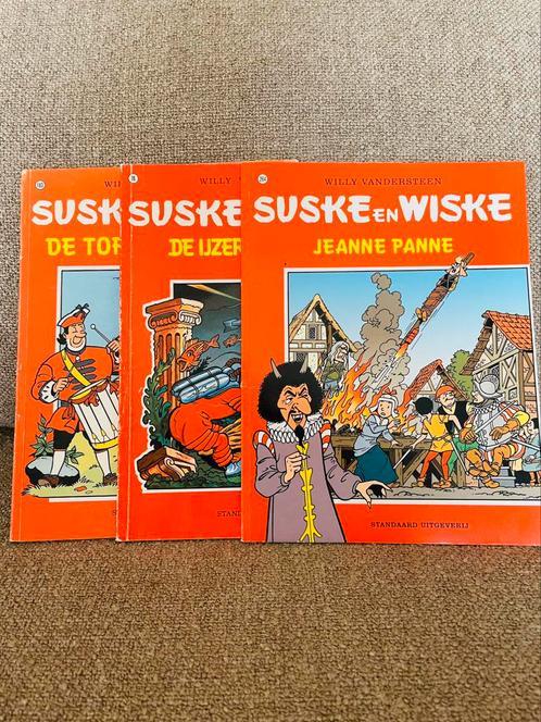 Prachtige Lot van 3 Suske en Wiske Stripboeken!, Boeken, Stripverhalen, Gelezen, Meerdere stripboeken, Ophalen of Verzenden