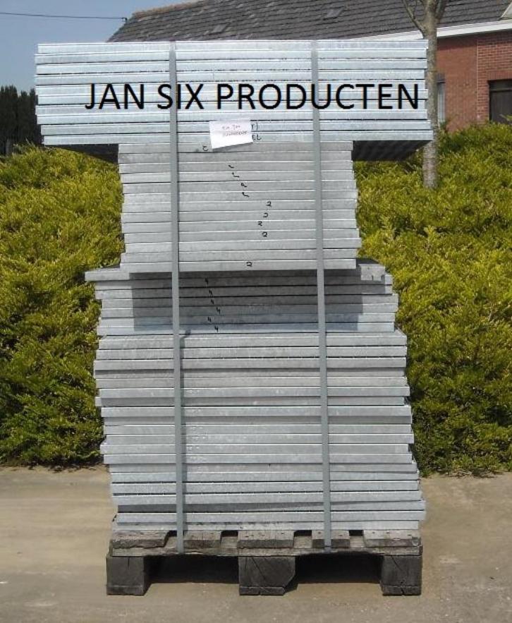 Gegalvaniseerde roosters 1200x1400x30 maas 33x33, Tuin en Terras, Terrasdelen en Vlonders, Nieuw, Ophalen