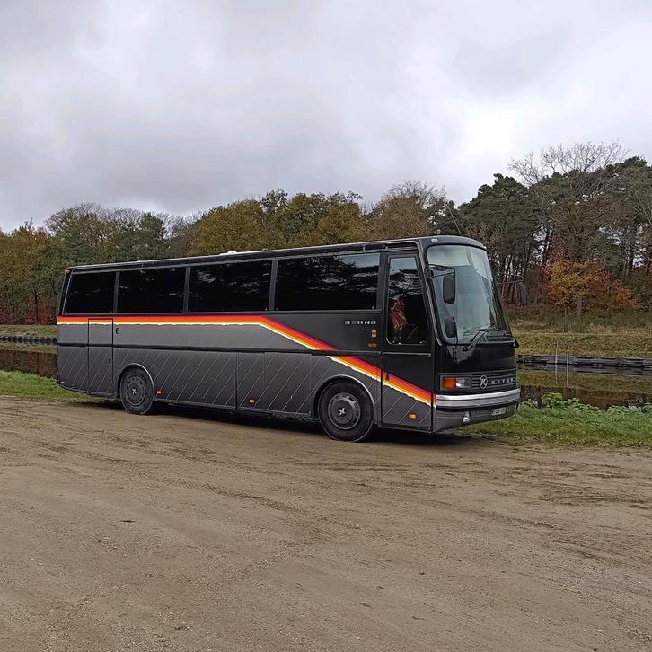 Oldtimer Mobilhome Touringcamper Setra, Caravans en Kamperen, Mobilhomes, Particulier, tot en met 6, Buscamper of Camperbus, Mercedes