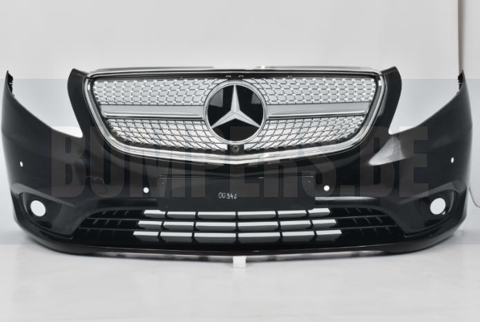 Bumper MERCEDES VITO 447 W447 STANDARD Voorbumper 00946, Auto-onderdelen, Carrosserie, Bumper, Voor, Gebruikt, 6 maanden garantie