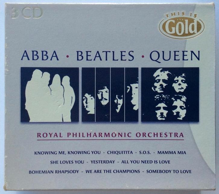 Abba - Beatles - Queen, CD & DVD, CD | Classique, Utilisé, Autres types, Du modernisme à nos jours, Coffret, Envoi