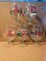5 amerikaanse duvel glazen USA, Verzamelen, Biermerken, Ophalen of Verzenden, Zo goed als nieuw, Duvel