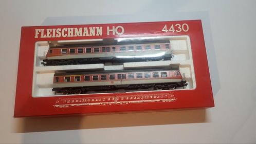 Fleischmann 4430 zelfrijdende dieseltrein - HO - ZELDZAAM, Hobby en Vrije tijd, Modeltreinen | H0, Zo goed als nieuw, Treinset