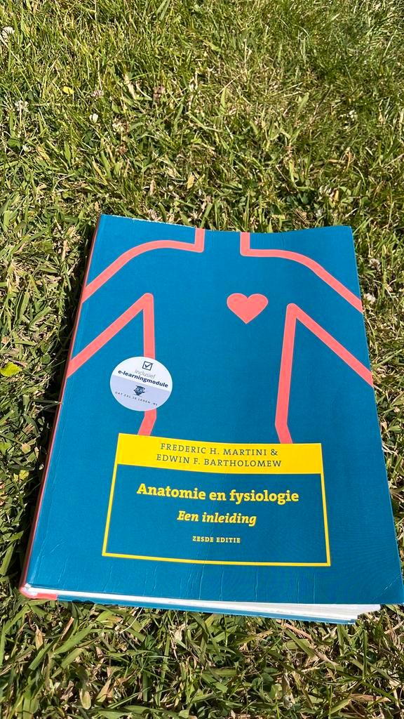 Frederic H. Martini - Anatomie en fysiologie, een inleiding, Boeken, Schoolboeken, Nederlands, Ophalen