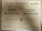 ABL-Reglement - BLINDICIDE, Verzamelen, Militaria | Algemeen, Ophalen of Verzenden