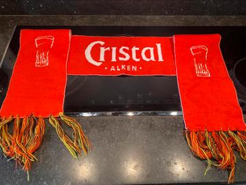 Cristal alken sjaal met 3 kleur floeschkes beschikbaar voor biedingen