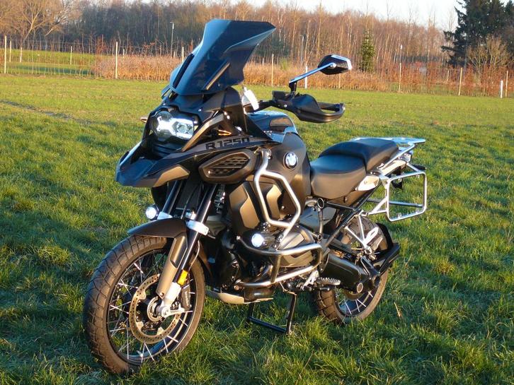 BMW R 1250 GS ADVENTURE TRIPLE BLACK **BTW / TVA**, Motos, Motos | BMW, Entreprise, Tourisme, plus de 35 kW, 2 cylindres, ABS