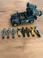 GI joe figuren met wagen, Verzamelen, Ophalen, Zo goed als nieuw