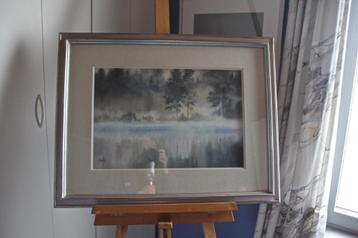Xavier Swolfs - originele aquarel. beschikbaar voor biedingen