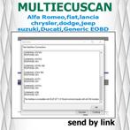 MultiECUscan Vci pakket 2023 LANCIA ALFA CHRYSLER JEEP FIAT, Ophalen of Verzenden
