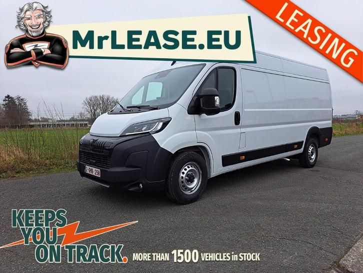 LEASING PEUGEOT BOXER L4H2 NIEUW / AUTOMAAT / 3 PLAATSEN, Auto's, Bestelwagens en Lichte vracht, Bedrijf, Lease, Peugeot, Diesel
