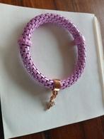 Roze armband met flamingo, Ophalen, Nieuw, Roze, Overige materialen