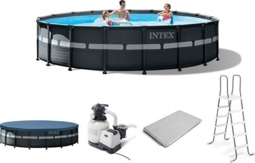 Intex Ultra XTR Frame zwembad diam. 732 cm x 132 cm Nieuw, Tuin en Terras, Zwembaden, Nieuw, Opzetzwembad, 120 cm of meer, 400 cm of meer