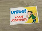 Sticker Guust Flater - Unicef, Verzamelen, Ophalen of Verzenden, Zo goed als nieuw, Strip of Tekenfilm