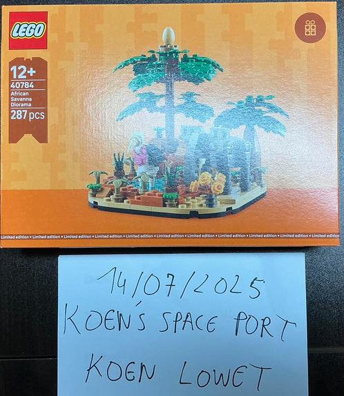 Lego Promotional 40784 Afrikaanse Savanne Diorama, Kinderen en Baby's, Speelgoed | Duplo en Lego, Nieuw, Lego, Complete set, Ophalen of Verzenden