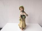 Figurine en porcelaine vintage Dame victorienne, Enlèvement ou Envoi