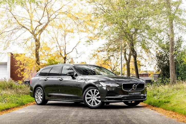 Volvo V90 D3 Momentum PRO * ACC * LED * Camera * Leder, Auto's, Volvo, Bedrijf, Te koop, V90, ABS, Achteruitrijcamera, Adaptieve lichten