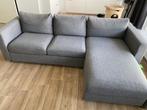 Vimle zetel 3-zit met chaise longue, Ophalen, Gebruikt, Driepersoons, 75 tot 100 cm