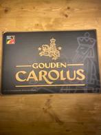 Gouden carolus reclamebord, Verzamelen, Biermerken, Ophalen, Zo goed als nieuw