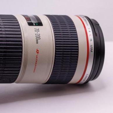 Canon EF 70-200mm f/4L IS USM lens, Audio, Tv en Foto, Foto | Lenzen en Objectieven, Gebruikt, Telelens, Zoom, Ophalen
