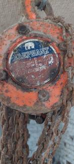 Takel 1 ton Elephant, Enlèvement, Utilisé, Manuelle