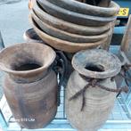 Nepalese potten kruiken kasten ibiza teak meubels  louvre, Maison & Meubles, Comme neuf, Enlèvement ou Envoi