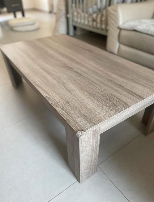 Grote houten salontafel 65 cm x 120 cm in perfecte staat!, Huis en Inrichting, Tafels | Salontafels, Zo goed als nieuw, Minder dan 50 cm