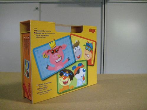Magneetspeldoos "Dieren versieren" - HABA, Kinderen en Baby's, Speelgoed | Educatief en Creatief, Gebruikt, Puzzelen, Ontdekken