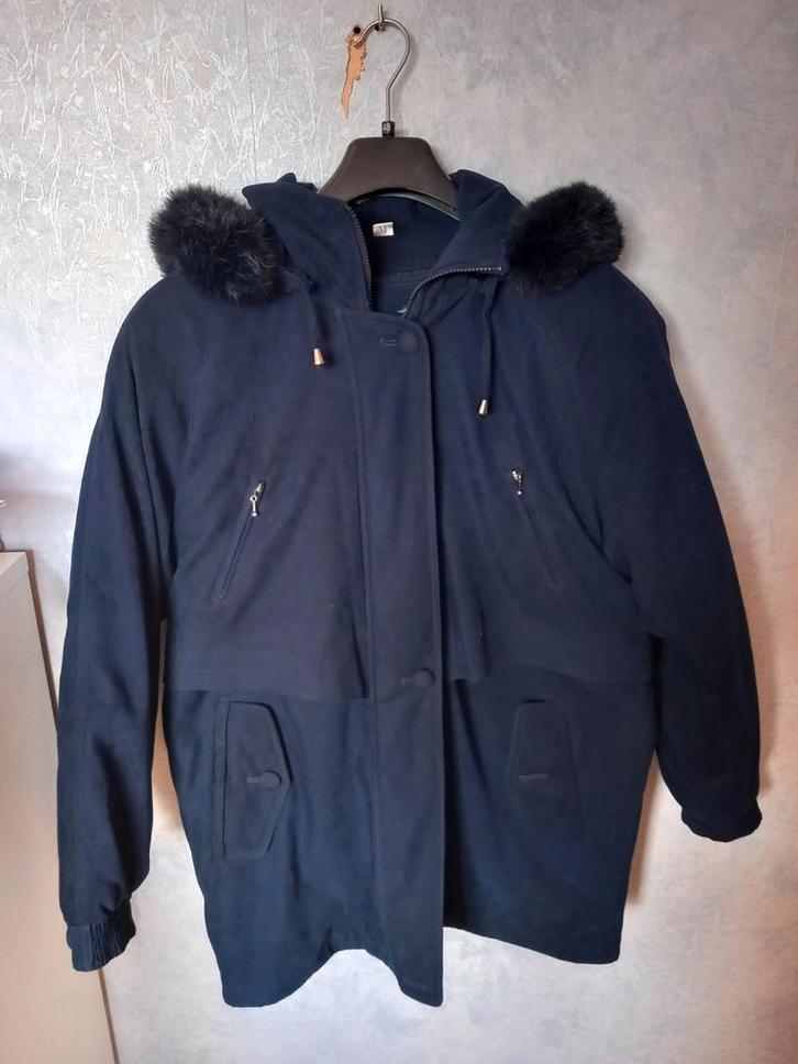 Superwarme, stijlvolle 3/4 jas. Marineblauw, Kleding | Dames, Jassen | Winter, Blauw, Ophalen of Verzenden