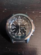 Chronographe solaire Seiko SSC081, Montre-bracelet, Seiko, Enlèvement ou Envoi, Acier