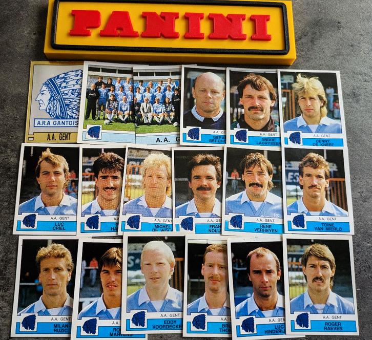 PANINI FOOTBALL 88 AA GENT 18 AUTOCOLLANTS FOOTBALL 1988, Hobby & Loisirs créatifs, Autocollants & Images, Neuf, Envoi