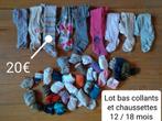 Bas collant chaussettes chaussons 0 - 3 ans VOIR PHOTOS, Ophalen of Verzenden, Zo goed als nieuw