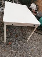 Eettafel die kan uitlengen, Huis en Inrichting, Tafels | Eettafels, Ophalen, Gebruikt, Rechthoekig