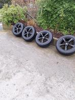 Winterbanden op velg, Ophalen, 18 inch, Gebruikt, Banden en Velgen