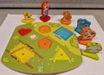Houten puzzel 6 boerderijdieren met geluid, Kinderen en Baby's, Speelgoed | Houten speelgoed, Overige typen, Gebruikt, Ophalen